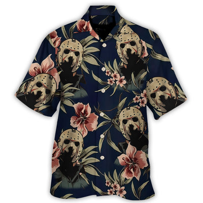 Halloween Jason Voorhees Tropical Style - Hawaiian Shirt