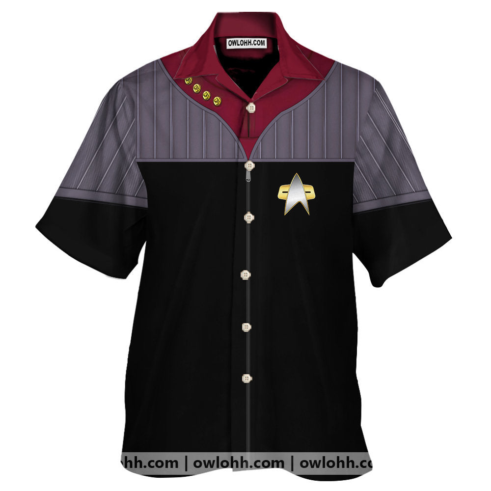 Star Trek Trek Jean-luc Picard Cool - Hawaiian Shirt