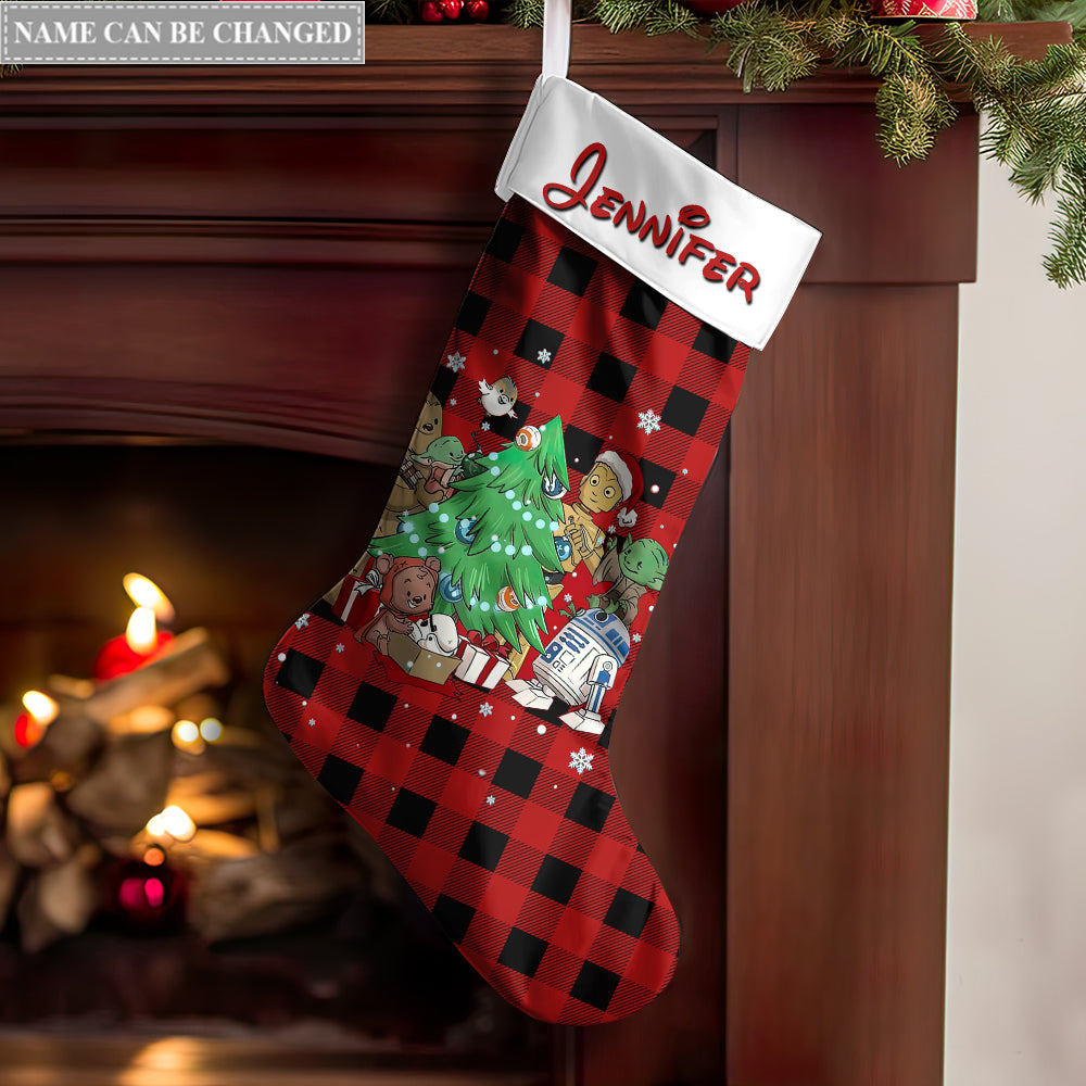 Christmas Star Wars It's The Most Wonderful Time Of The Year! Personalized - Christmas Stocking