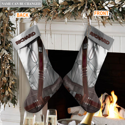 Christmas Star Wars Beskar Cosplay Personalized - Christmas Stocking
