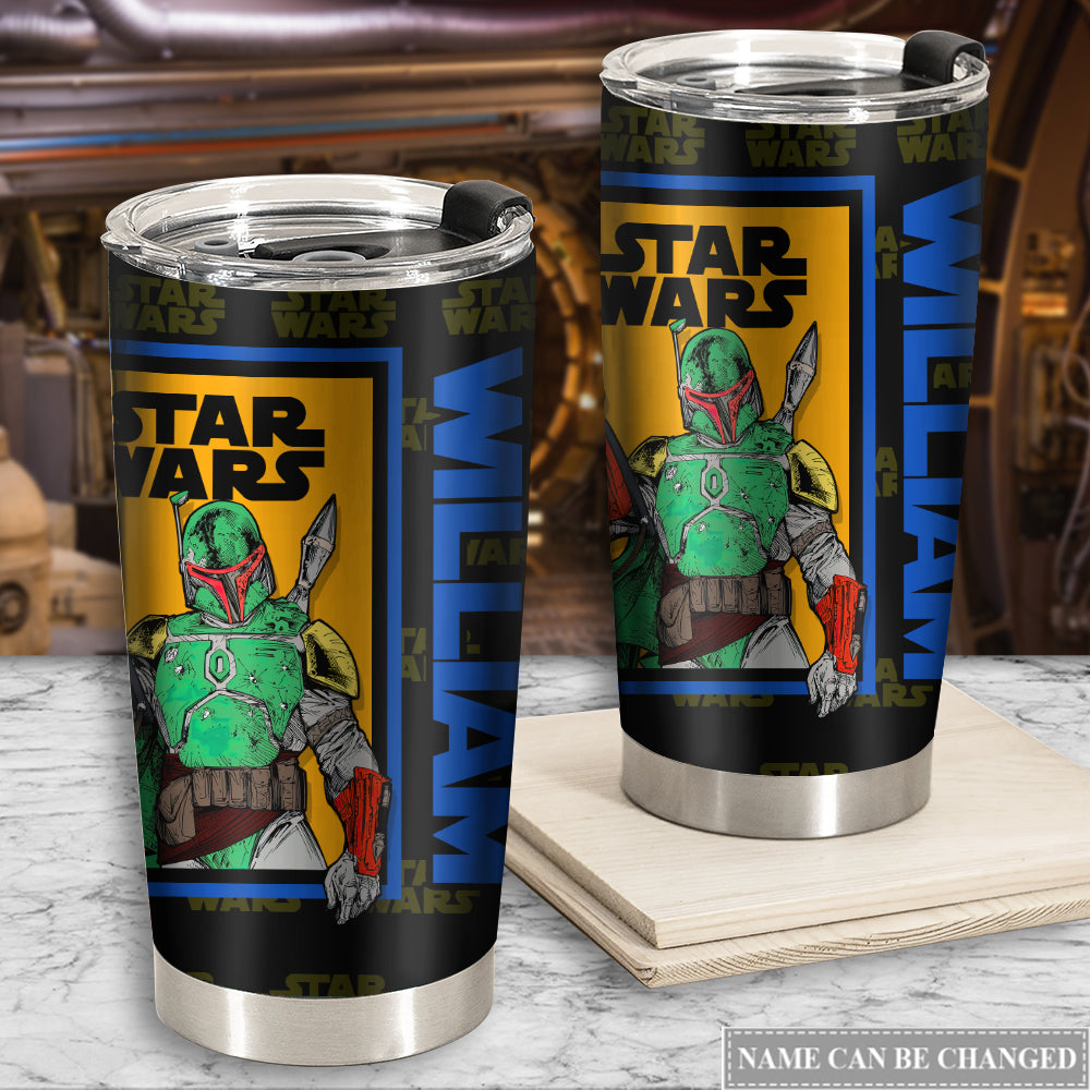 Star Wars Boba Fett Gift For Fan Personalized - Tumbler