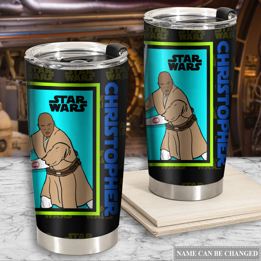 Star Wars Mace Windu Gift For Fan Personalized - Tumbler
