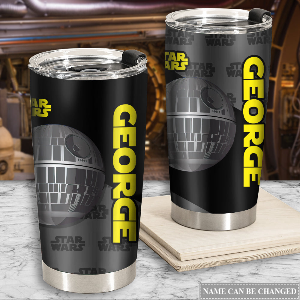Star Wars Death Star Gift For Fan Personalized - Tumbler