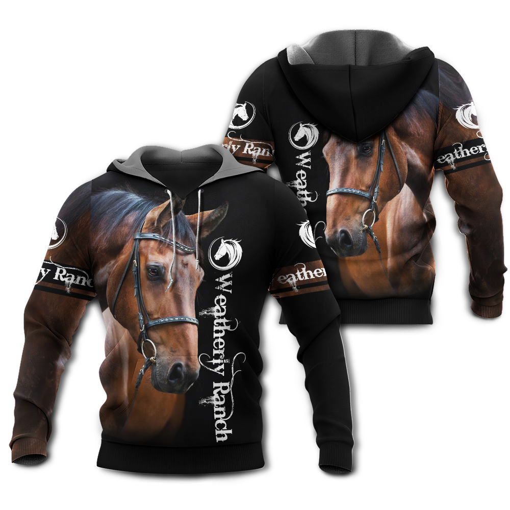 Horse Love Strong Brown Style For Ray - Hoodie