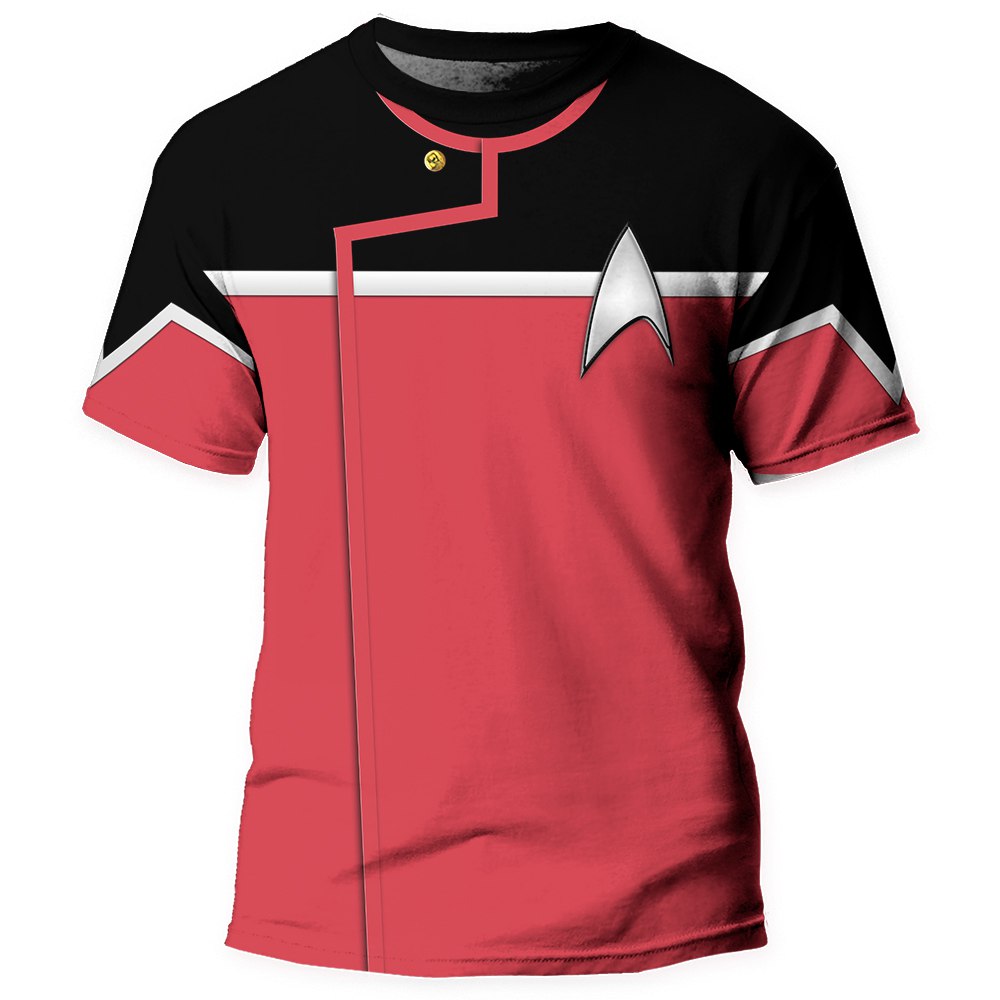 Star Trek Dress Uniform Command Division - Unisex 3D T-shirt