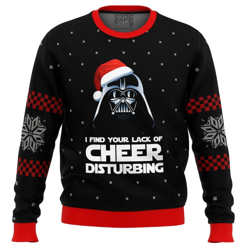 Star Wars Vader Lack of Cheer - Sweater - Ugly Christmas Sweaters