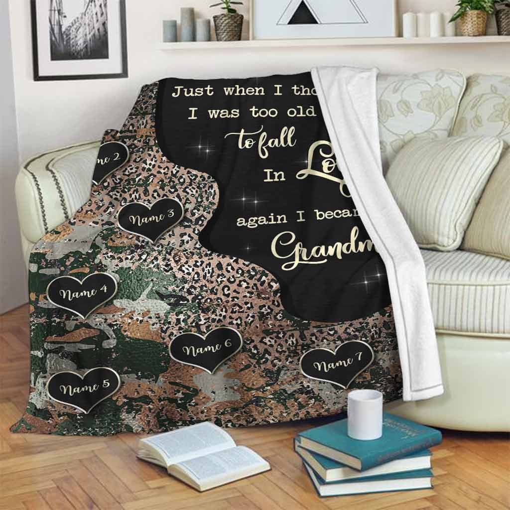 Mother Just When I Thought I Was Too Old Personalized - Flannel Blanket - Owls Matrix LTD