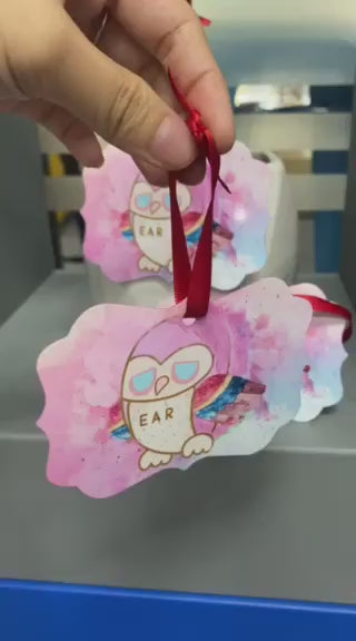 Penguin Jewelry To My Daughter - Horizontal Ornament