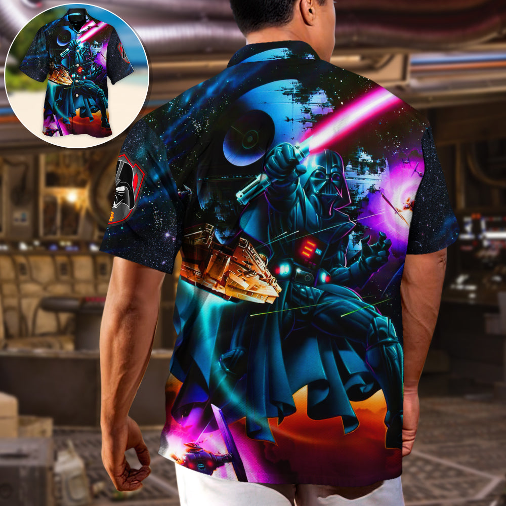 SW Darth Vader Cool So - Hawaiian Shirt - Owl Ohh-Owl Ohh