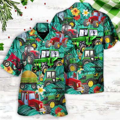 Tractor I Promise Tropical - Hawaiian Shirt - Owls Matrix LTD