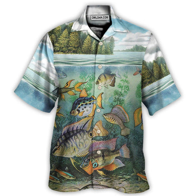 Fishing Eat Sleep Fish And Repeat - Hawaiian Shirt