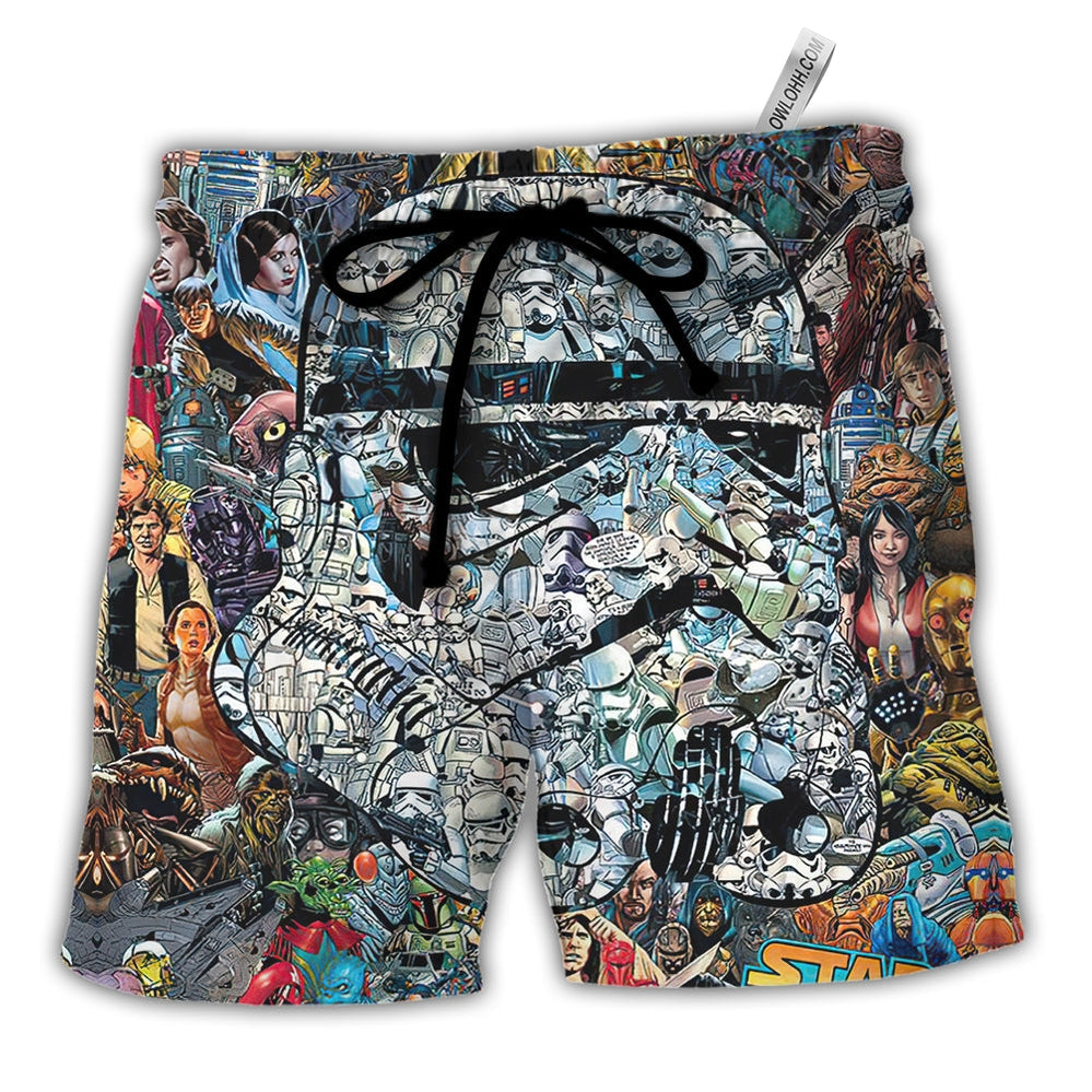 Star Wars Stormtrooper Let Me See Your Identification - Beach Short