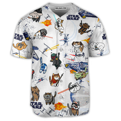 Star Wars Cats - Baseball Jersey