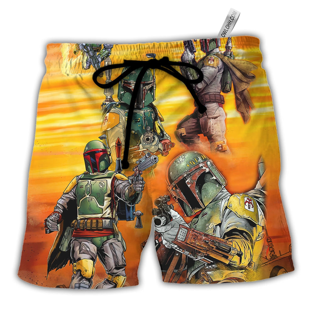 Star Wars I'm A Mandalorian. Weapons Are Part Of My Religion - Beach Short