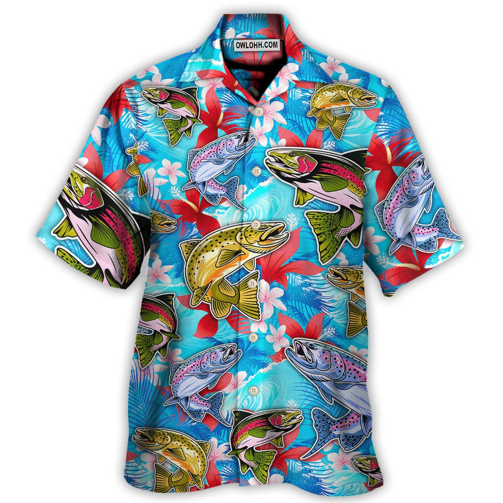 Fishing Hunting Lucky Fishing Shirt Do Not Wash Tropical Vibe - Hawaiian Shirt