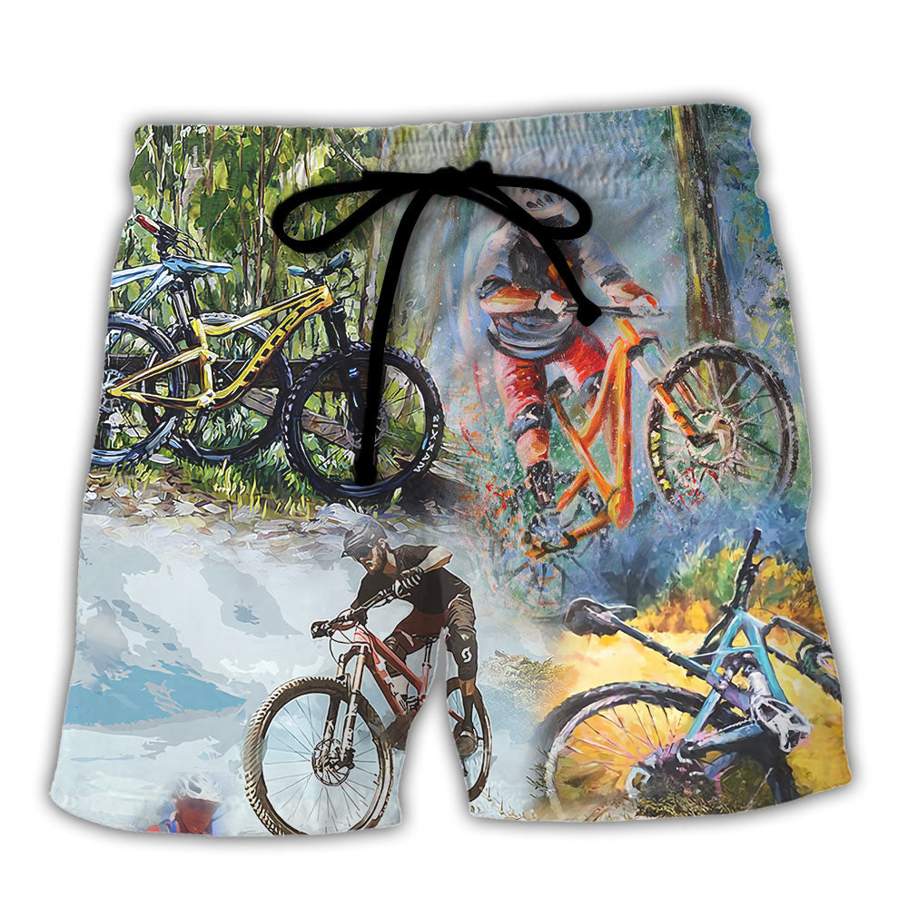 Mountain Biking Don't Be Jealous Just Because You Can't Ride Like Me - Beach Short