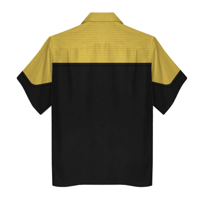 Star Trek Starfleet Operations Uniform Cool - Hawaiian Shirt