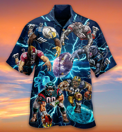 Rugby Lover - Hawaiian Shirt - Owls Matrix LTD