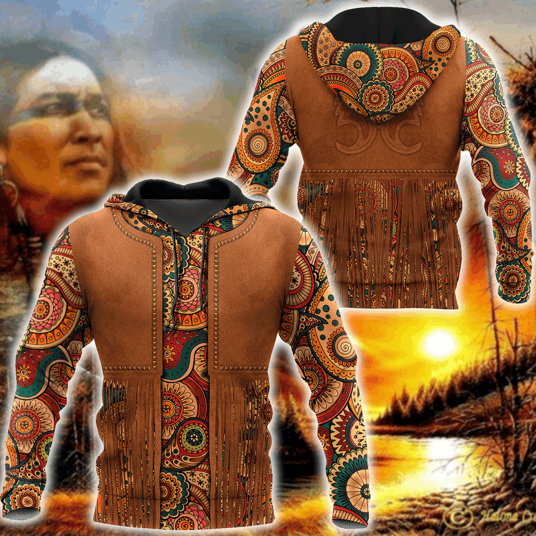 Native American Culture Amazing Style - Hoodie - Owls Matrix LTD