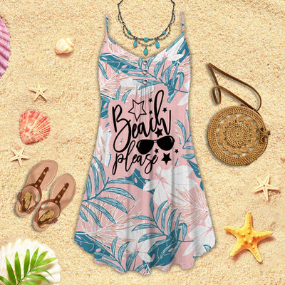 Beach In Fresh Life Please - Summer Dress - Owls Matrix LTD