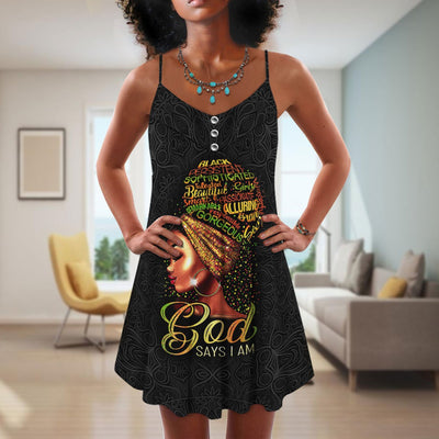 Black Women Have The Faith - Summer Dress - Owls Matrix LTD