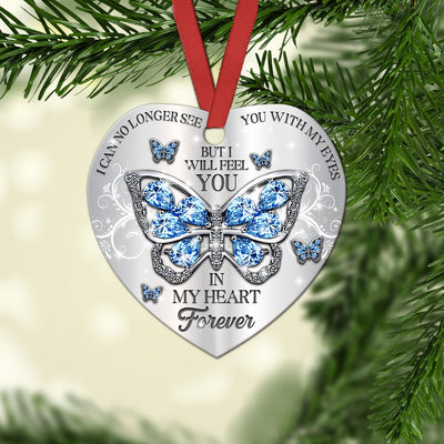 Butterfly Jewelry Butterfly Feel You In My Heart - Heart Ornament - Owls Matrix LTD