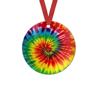 Hippie Tie Dye Lover - Circle Ornament - Owls Matrix LTD