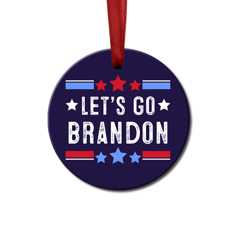 Brandon Go For Brandon - Circle Ornament - Owls Matrix LTD