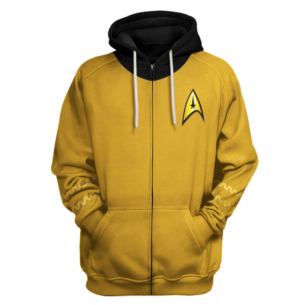 Star Trek The Original Series Yellow Cool - Hoodie + Sweatpant