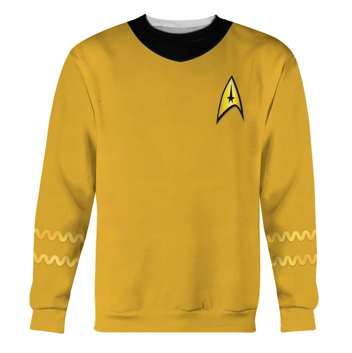 Star Trek The Original Series Yellow Cool - Sweater - Ugly Christmas Sweater