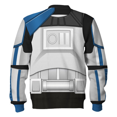 Star Wars Captain Rex Costume - Sweater - Ugly Christmas Sweater