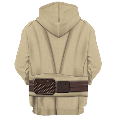 Star Wars Obi Wan Kenobi Costume - Hoodie + Sweatpant