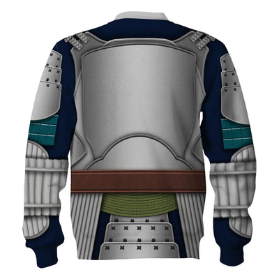 Star Wars Jango Fet Samurai Costume - Sweater - Ugly Christmas Sweater