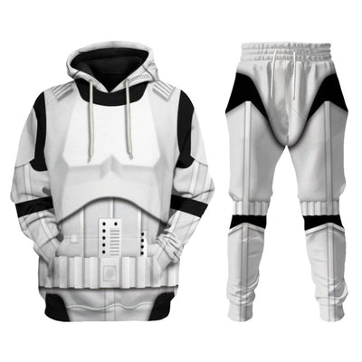 Star Wars Stormtrooper 2 Costume - Hoodie + Sweatpant