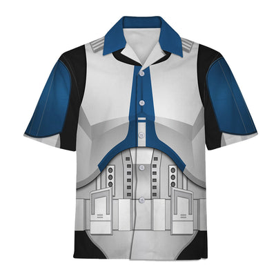 Star Wars 501st Clone Trooper Costume - Hawaiian Shirt