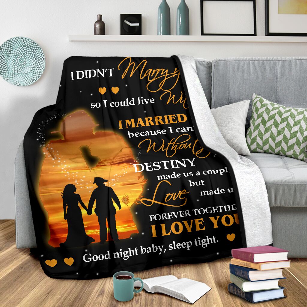 Firefighter To My Husband Father's Day - Flannel Blanket - Owls Matrix LTD