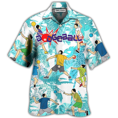 Hawaiian Shirt / Adults / S Dodgeball Ball Games Tropical Life - Hawaiian Shirt - Owls Matrix LTD