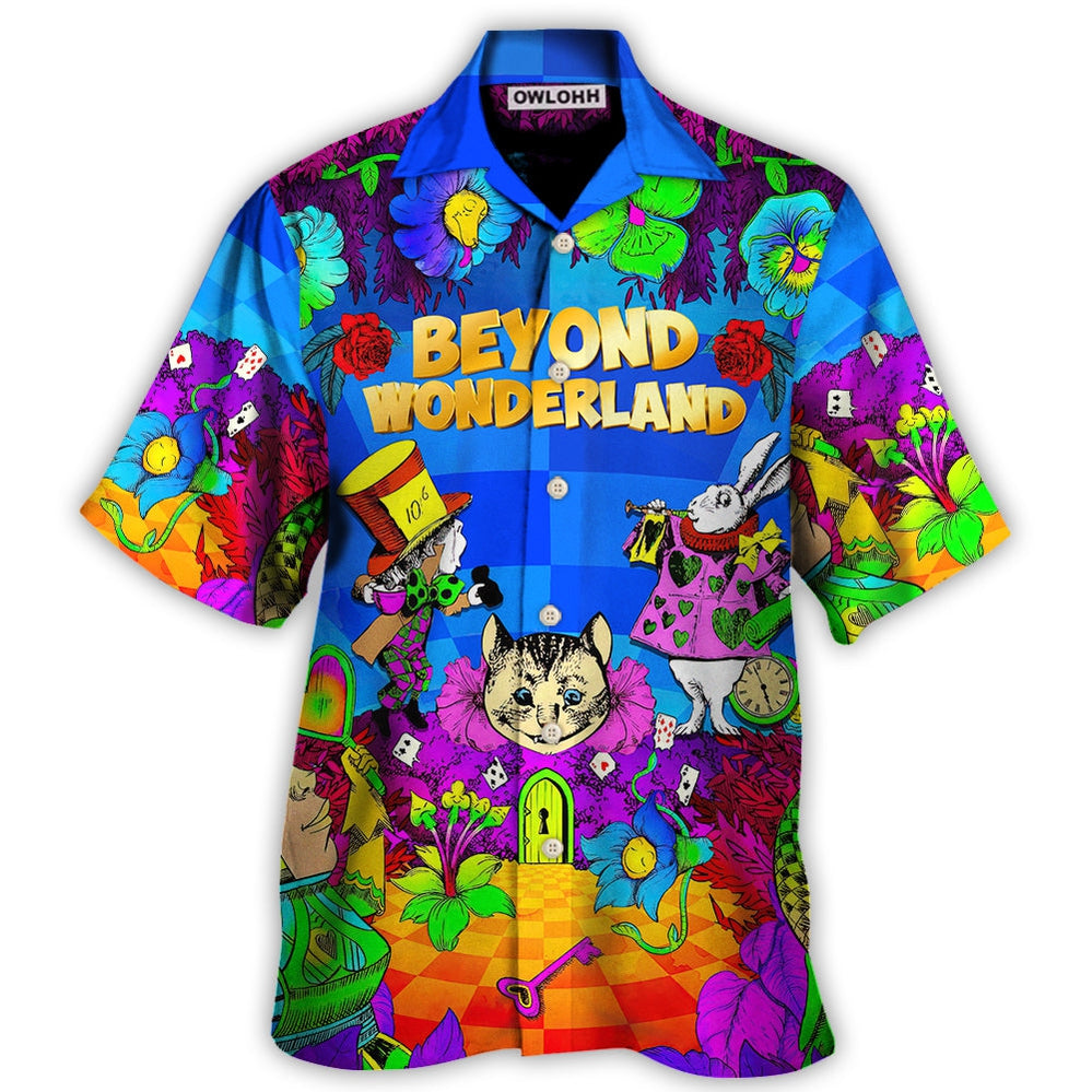 Music Event Beyond Wonderland Festival Lover Colorful Art Style - Hawaiian Shirt - Owls Matrix LTD