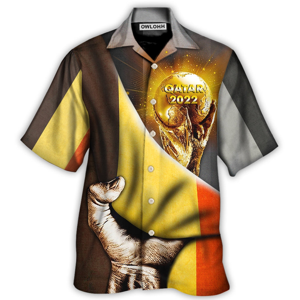 Hawaiian Shirt / Adults / S World Cup Qatar 2022 Belgium Will Be The Champion - Hawaiian Shirt - Owls Matrix LTD