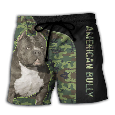 American Bully Dog Lover - Beach Short - Owls Matrix LTD