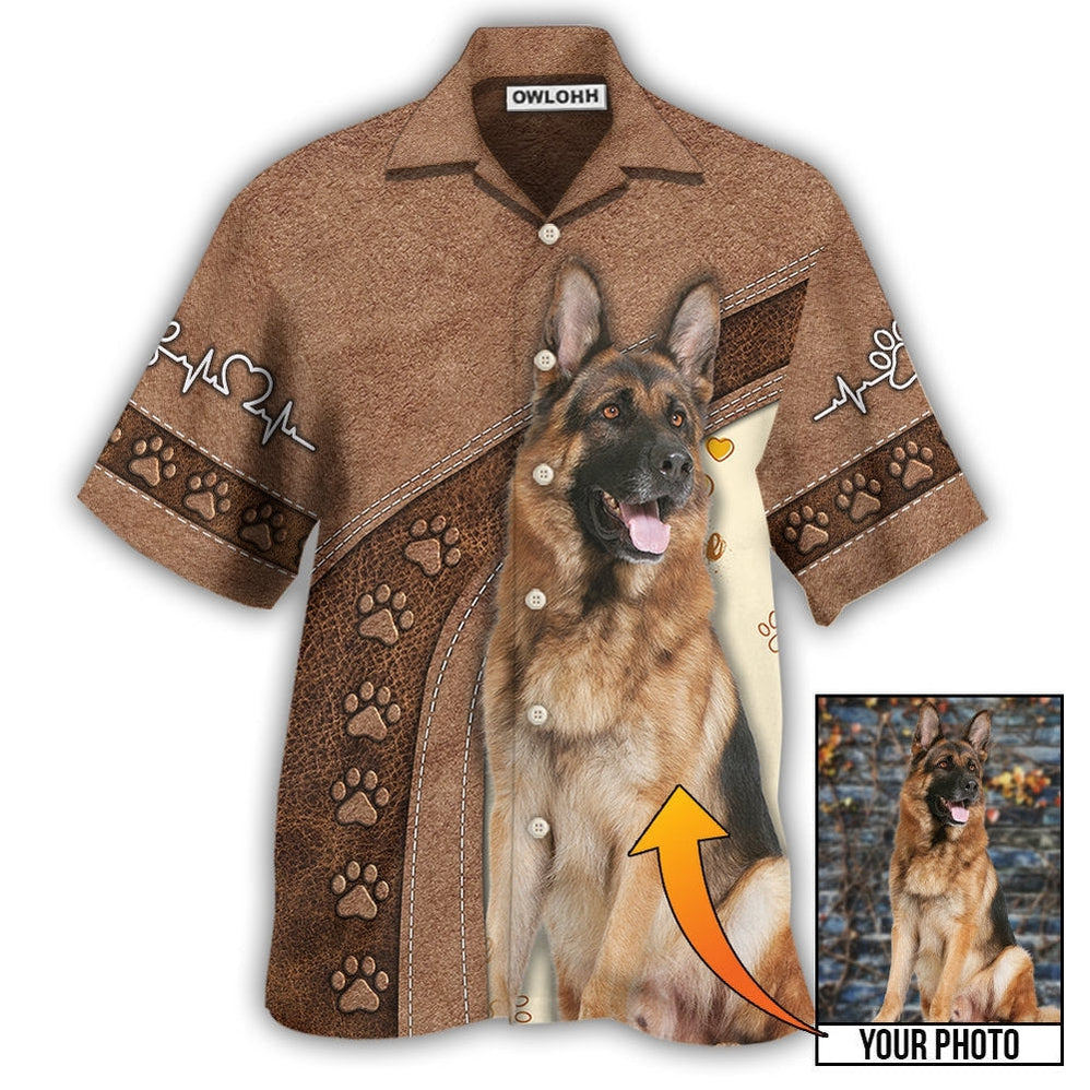 Hawaiian Shirt / Adults / S Dog Is My Best Friend Custom Photo - Hawaiian Shirt - Owls Matrix LTD
