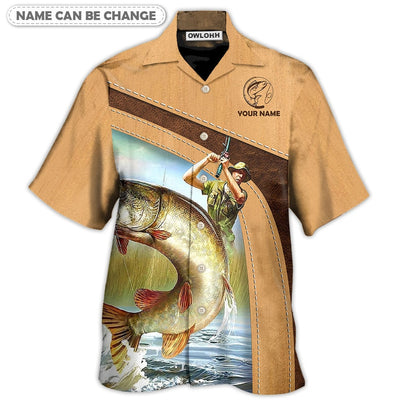 Hawaiian Shirt / Adults / S Fishing An Old Fisherman And The Best Catch Personalized - Hawaiian Shirt - Owls Matrix LTD