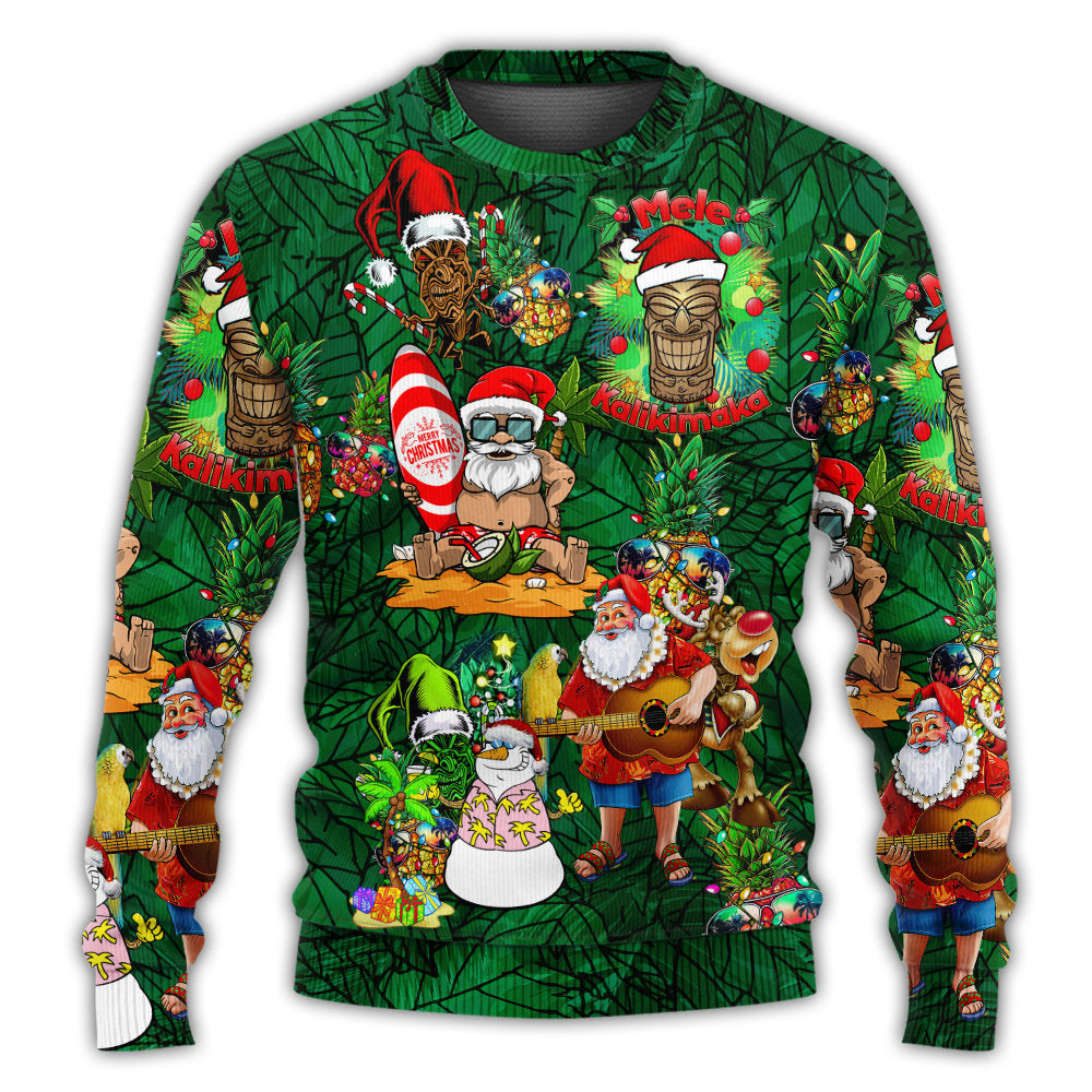 Christmas Sweater / S Tiki Love Christmas Funny Style - Sweater - Ugly Christmas Sweaters - Owls Matrix LTD