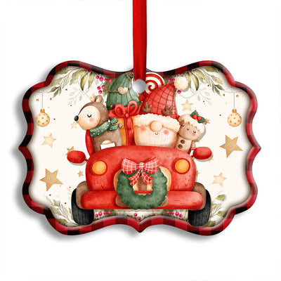 Pack 1 Christmas Merry Christmas Magic Of Christmas - Horizonal Ornament - Owls Matrix LTD