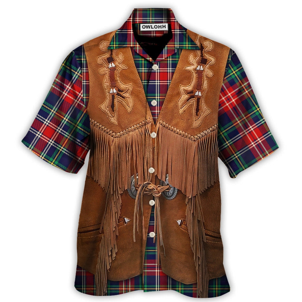 Hawaiian Shirt / Adults / S Christmas Santa Cool String Sleeveless Leather - Hawaiian Shirt - Owls Matrix LTD