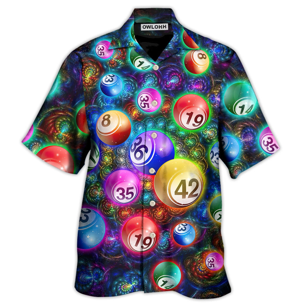 Hawaiian Shirt / Adults / S Billiard Funny Neon Colorful - Hawaiian Shirt - Owls Matrix LTD