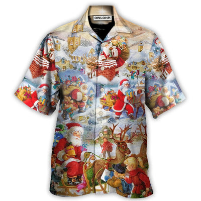 Hawaiian Shirt / Adults / S Christmas Have A Merry Holly Jolly Christmas - Hawaiian Shirt - Owls Matrix LTD