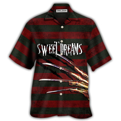 Hawaiian Shirt / Adults / S Halloween Sweet Dreams Trick Or Treat - Hawaiian Shirt - Owls Matrix LTD