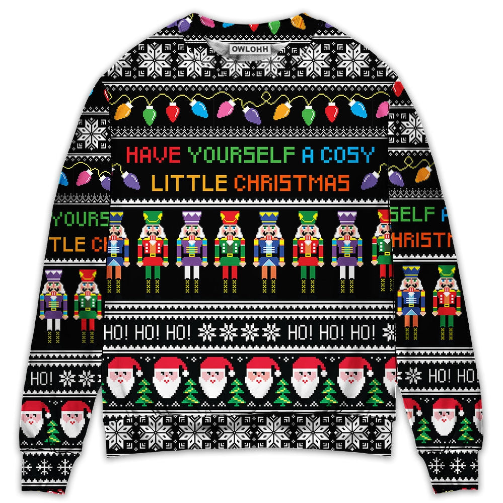 Sweater / S Christmas Have Yourself A Cosy Little Christmas - Sweater - Ugly Christmas Sweaters - Owls Matrix LTD