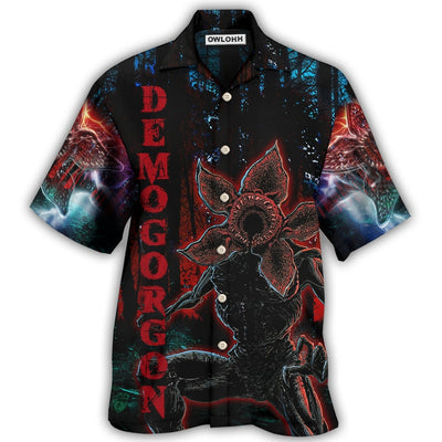 Hawaiian Shirt / Adults / S Demogorgon World Of Monster - Hawaiian Shirt - Owls Matrix LTD
